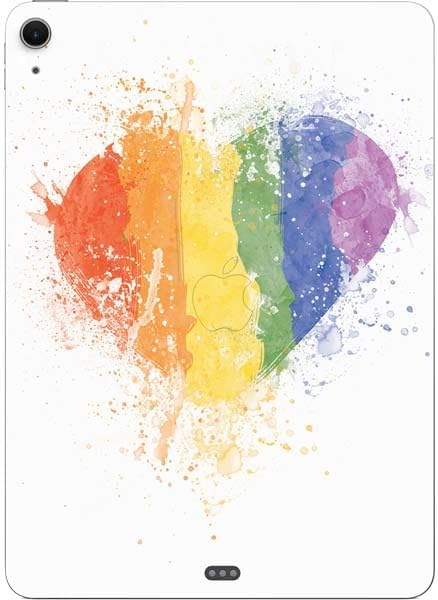 Skinit Decal Tablet Skin Compatible with iPad Air 11in (2024-2025) - Love is Love Heart Design