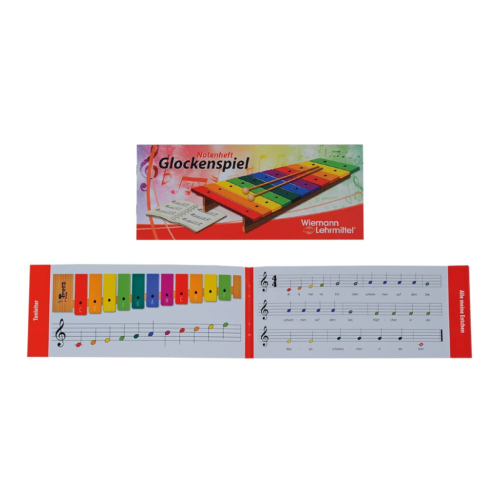 Sopran Kinder-Glockenspiel II mit Liederheft | Wiemann Lehrmittel