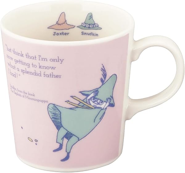 山加商店(公式ライセンシー) MOOMIN (ムーミンマグカップ 300ml スナフキン ヨクサル 磁器 電子レンジ対応 日本製 MM20301-11 - 1