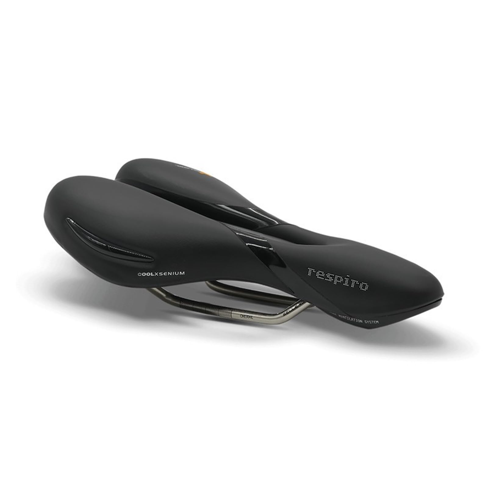 Selle Royal Unisex Respiro Athletic Stracciatella Bicycle Saddle - Black, 279 x 159 mm