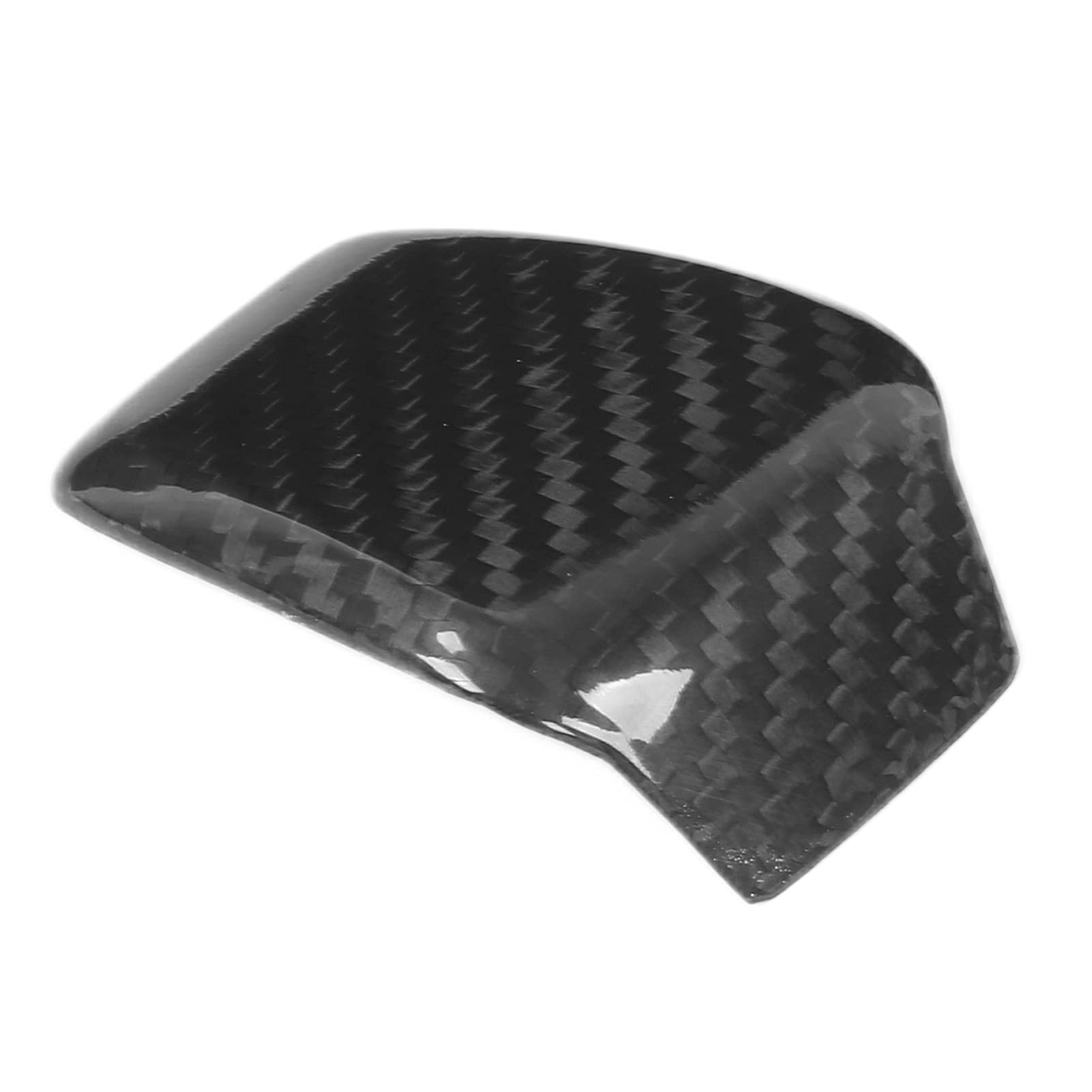 KUIDAMOS Copri Base Volante in Fibra di Carbonio Eccellente Ricambio per/Stelvio 20‑21 per Accessori Interni Auto