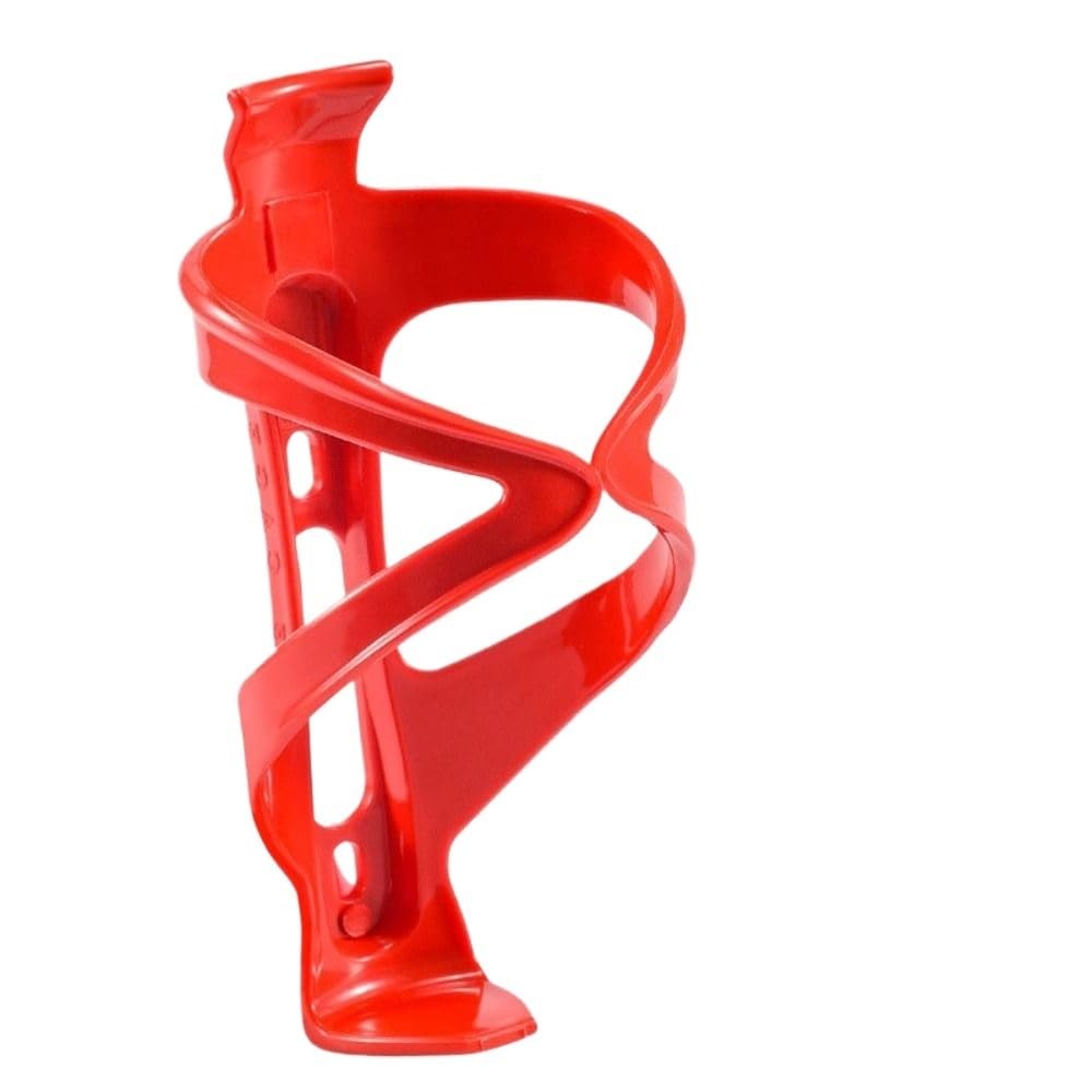 YATINGZHANG Bike Bottle Holder Plastic Bicycle Bottle Cages Kettle Stand Colorful Cycling Bracket Lightweight Cup Shelf Water Holder(Red-2)