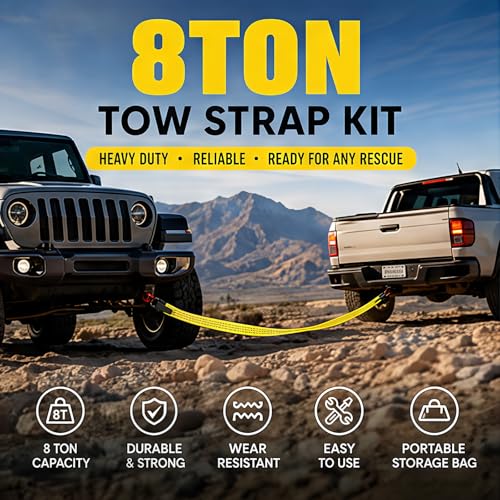 Corde de remorquage pour SUV et véhicule tout-terrain - 4