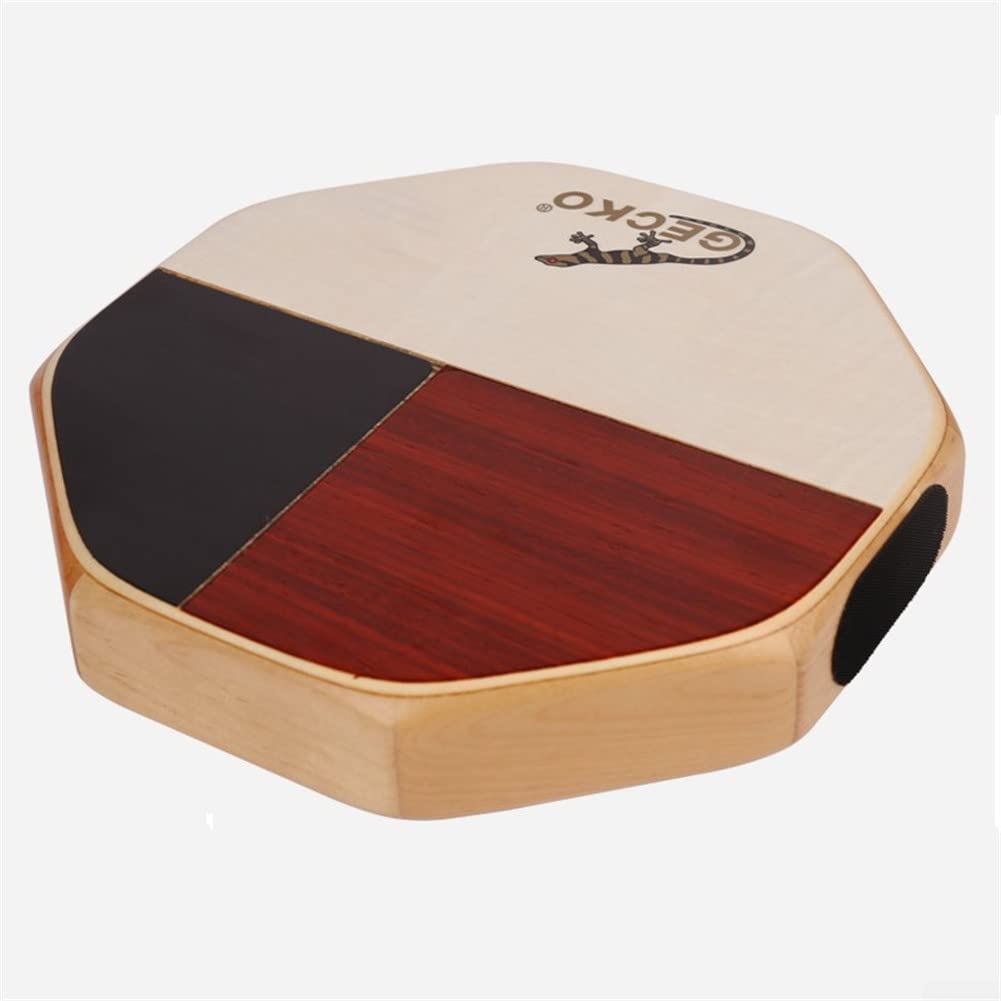 Cajón tambor de mano, cajón portátil y compacto con bolsa de transporte, instrumento de percusión para viajes, camping