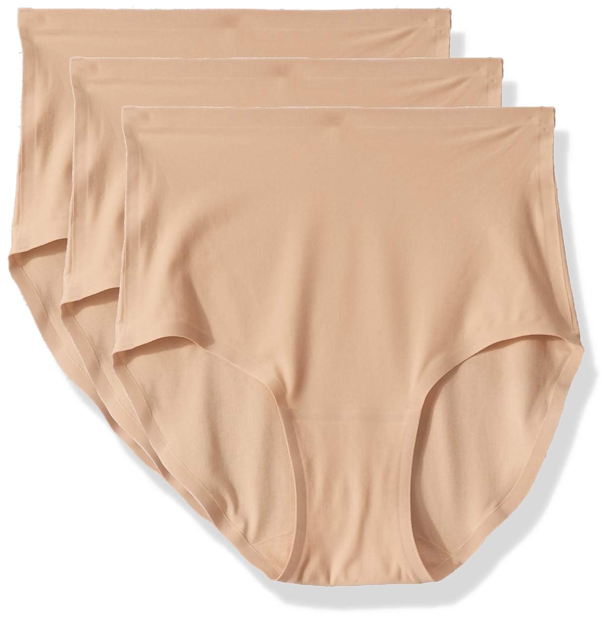Chantelle SOFTSTRETCH, Taillenslip (Pack X3), Unnsichtbare Unterwäsche für Dame, Einheitsgröße von 36 bis 44 (EU)