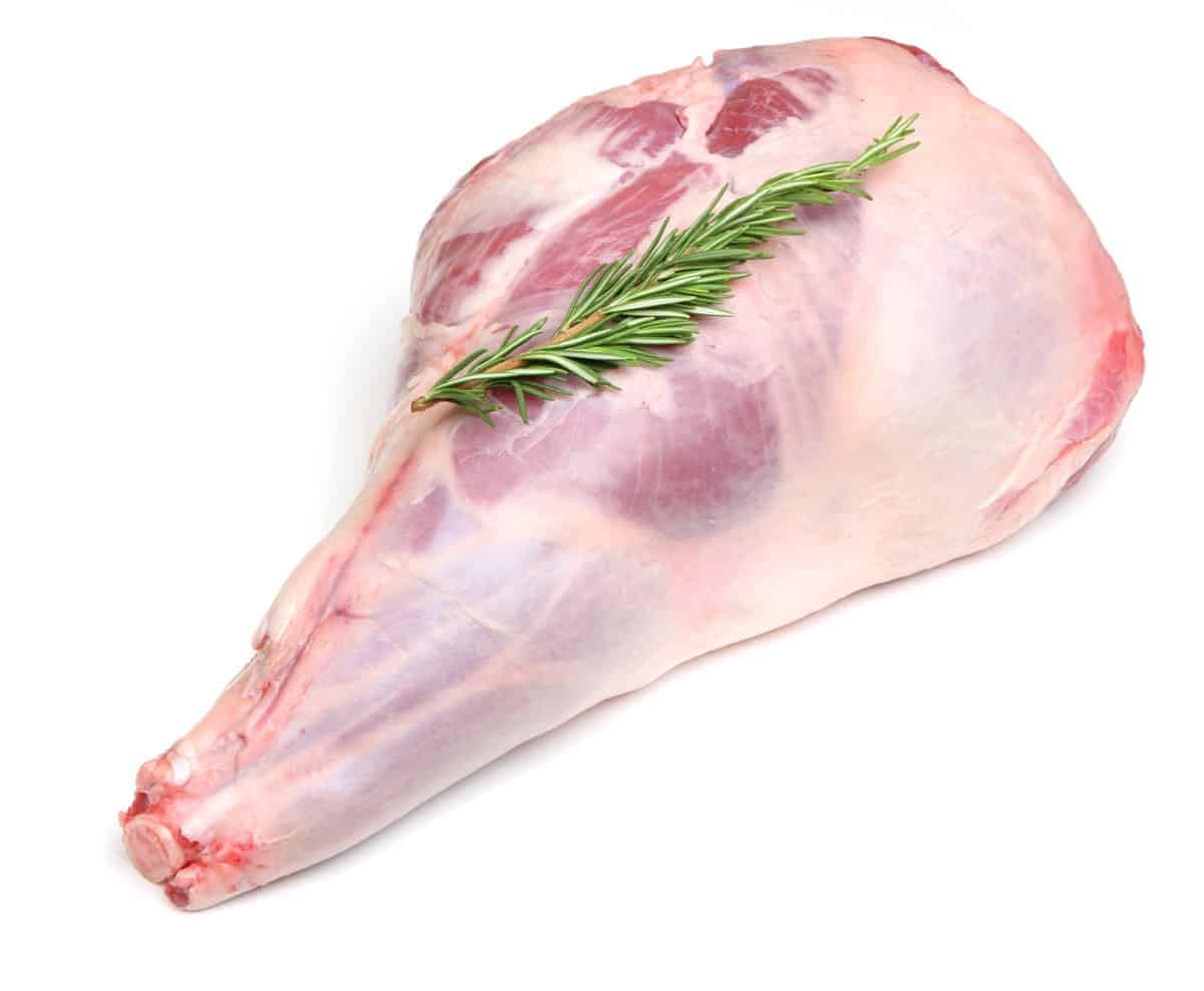 Halal New Zealand Spring Bone In Lamb Leg - Approx 5.5lbs