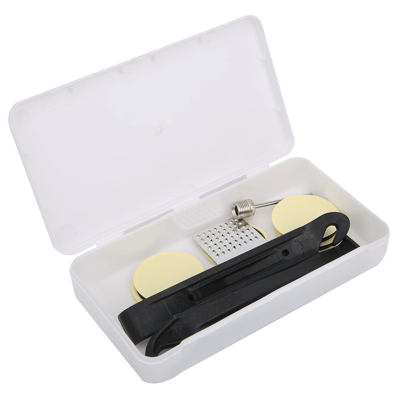 01 Tyre Glueless Patch, Small Lightweight Inner Tube Repair Kit Plastic+Steel for Fixed Gear Bikes for Repair Tool Kit