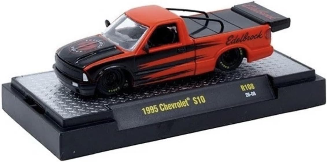 Diecast Compatibable with M2 Machines 1995 Chevy S10 Edelbrock R108