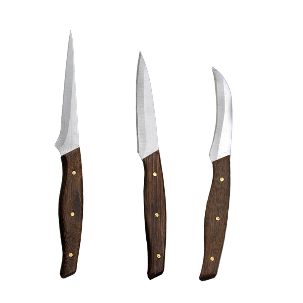 HEALEEP 1Set Fruit Stainless Steel Fruit Garnish Tools for Plating and Decoration Professional Knives for Fruits and Vegetables