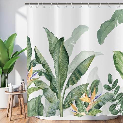 ASDCXZ Leaves Shower Curtain 180x180 cm - Image 2