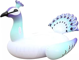 Kisangel 1 Peça Espreguiçadeira De Praia Chaise Lounge Cadeira Reclinável Inflável Ao Ar Livre Anel Flutuante Para Piscina Rede Ao Ar Livre Cadeira Flutuante Para Piscina Reclinável