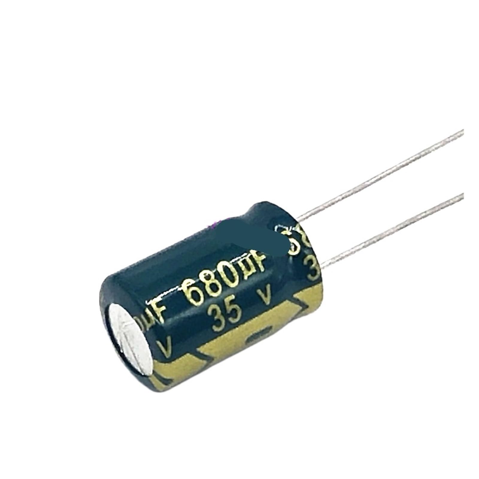 ICXLPMC 10pcs/lot T07 Low ESR/Impedance high frequency 35v 680UF aluminum electrolytic capacitor size 10x17mm 680UF35V 20%