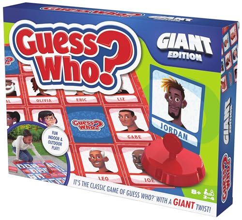 Spin Master Games, Guess Who? Giant Edition, Family Game for Indoor & Outdoor Fun with Big Oversized Board, for Family and Kids, 2-4 Players, Ages 6 & Up by Spin Master Games - Image 8