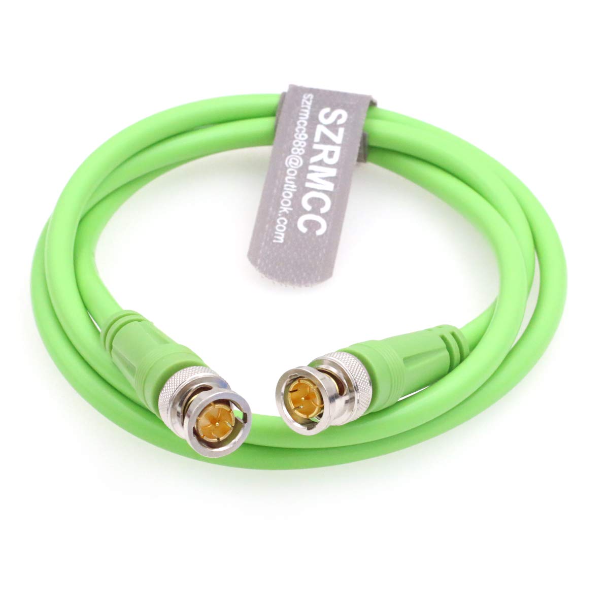 SZRMCC 12G HD SDI Video Cable BNC to BNC Male 4K Coaxial Cable LV-61S 75 ohm for ARRI RED Camera Monitor Blackmagic HyperDeck (Red,5m)