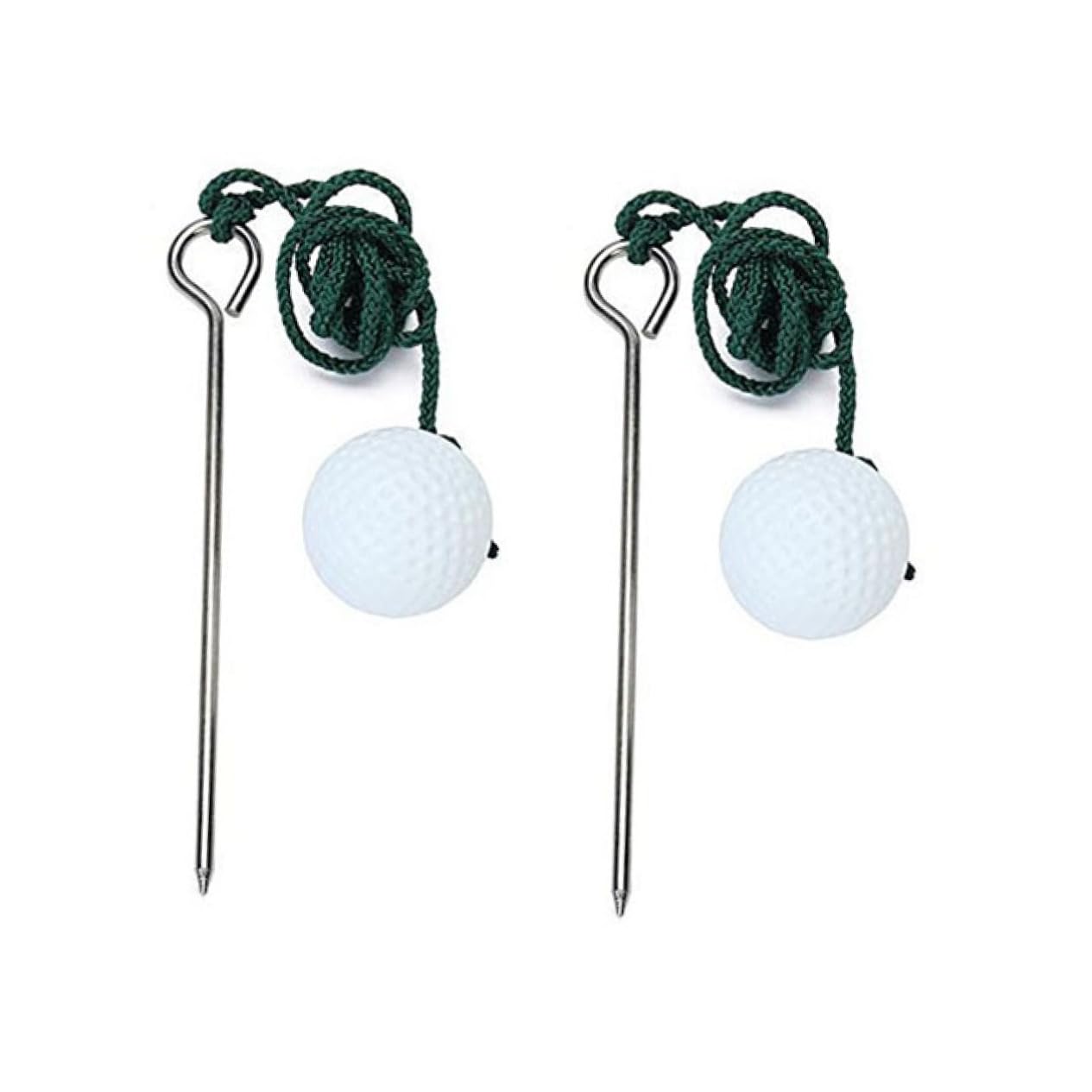 Sosoport Plastic Steel Driving Range Ball 41mm Diameter 39.5 Rope Training Practice Aid for Golfers