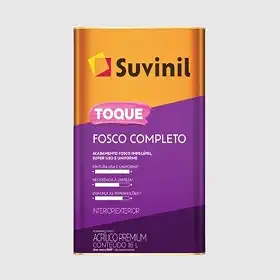 Tinta Suvinil para parede acrilico fosco completo 18L - Palha - 53400612