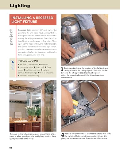 Ultimate Guide Wiring, Updated 10th Edition: Meets Current National Electrical Code Standards (Creative Homeowner) DIY Home Electrical Installations and Repairs - Switches, Outdoor, LED, and More - Image 5