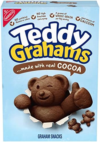 Teddy Grahams Chocolate Graham Snacks, 10 oz