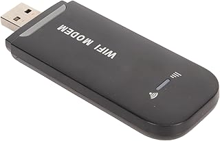 Mobile WiFi Hotspot, 4G LTE Portable WiFi Router with SIM Card Slot, Travel USB WiFi Modem Device 150Mbps High Speed, Up to 15 Devices, for Office Travel Home (Black)