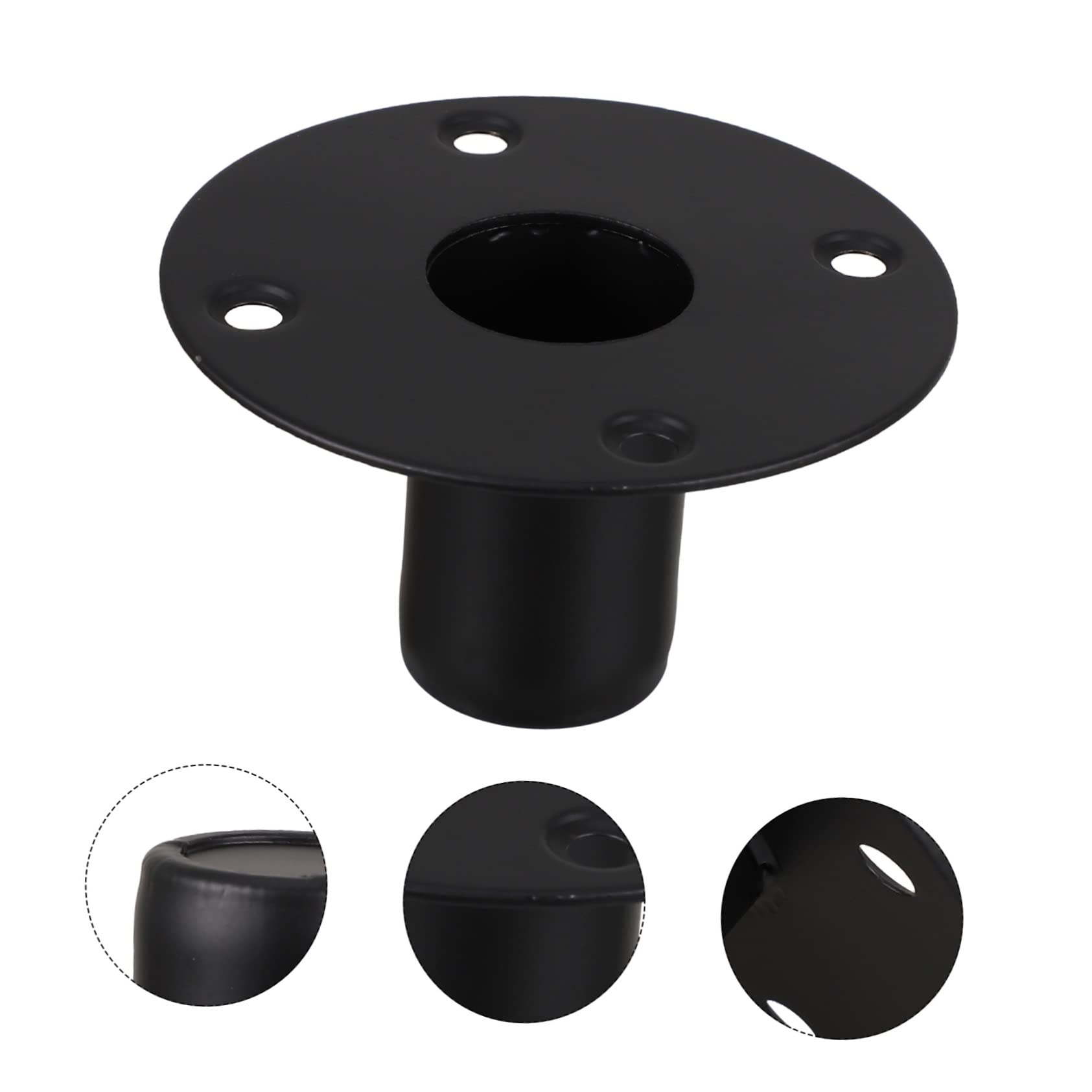 PartyKindom 2piezas Soporte De Altavoces De Hierro Resistente para Escenarios y Estudios Base Estable para Tornillos para Altavoces De Sonido Eventos y Presentaciones