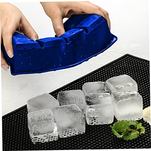Molde para Hielo de Silicona Azul 2 Piezas miniatura 2