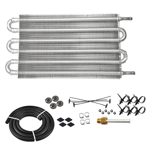 Kit de conversion de radiateur universel pour refroidisseur d'huile de transmission 4/6/8 rangées