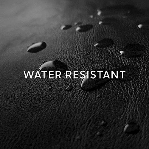 Image of DailyObjects Large Premium Vegan Leather Desk Mat |Anti-Skid|Anti-Slip|85*45cm|Reversible Desk spread Turf Desk /Laptop Mat for Work from Home /Office /Gaming-Extended mouse pad & keyboard desk pad-Black