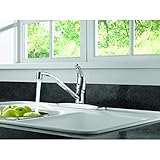 Peerless P110LF-W Single Handle Kitchen Faucet, Chrome