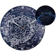 NEXTIME Milky Way Dome, Plastic, Phosphorescent, 35 x 35 x 5 cm