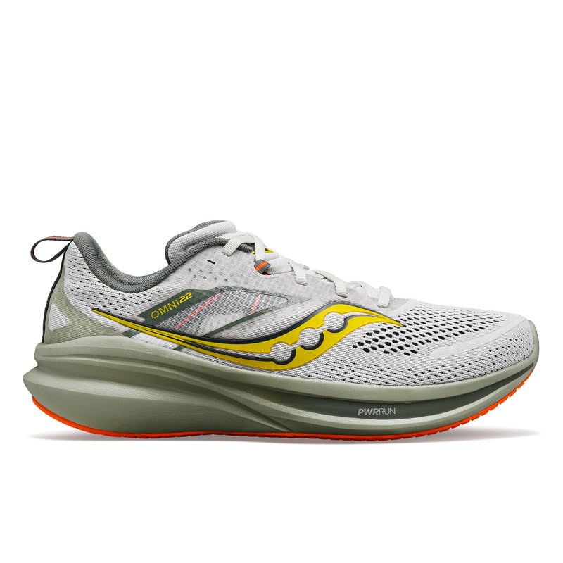 Saucony Mens Omni 22 Fog/Bough Running Shoe - 7.5 UK (S20926-110) (B0C34R2M5T) Amazon Price History, Amazon Price Tracker