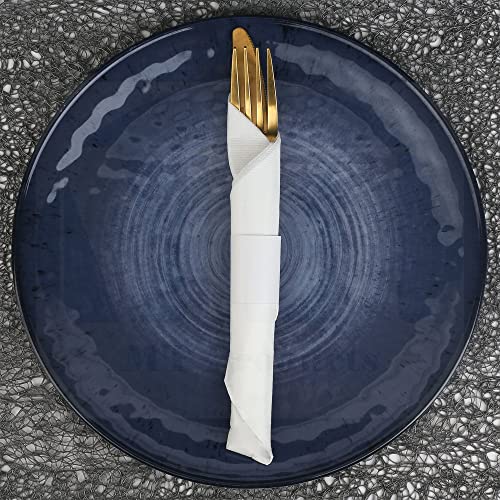 Mt Products Self-Adhering Bond Paper Napkin Band 1.5 Inches X 4.25 Inches Pack Of 750 Pieces (White) #TOP6