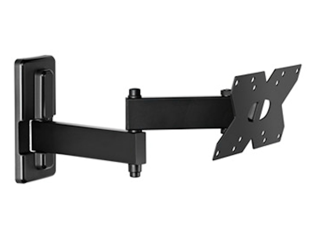 Meliconi CME EDR120, Support Mural TV 14” à 32”, Inclinable Double Bras