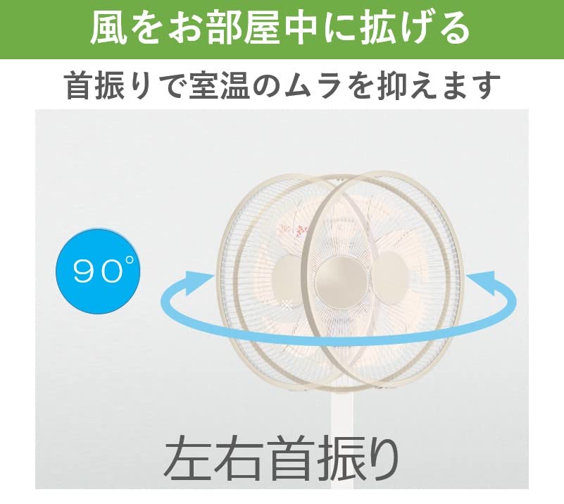 Amazon | 【2023年発売】パナソニック 扇風機 リビング 風量7段階切替 