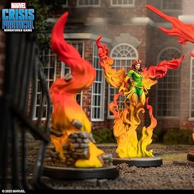 Marvel: Crisis Protocol Phoenix & Phoenix Unleashed Character Pack - Tabletop Superhero Game, Ages 14+, 2 Players, 90 Minute Playtime, Made by Atomic Mass Games