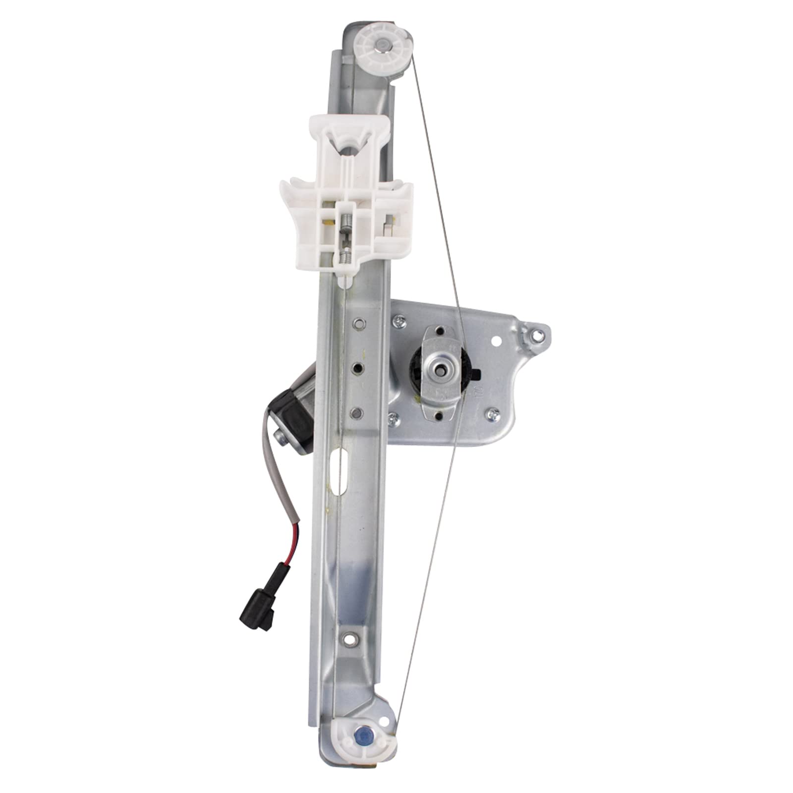 TRQ Rear Right Power Window Regulator &amp; Motor Assembly Passenger Side Compatible with 2008-2012 Chevrolet Malibu 2007-2009 Saturn Aura