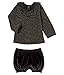 Produktbild Petit Bateau Baby-Mädchen Ensemble 2 Pieces_5114401 Bekleidungsset, Mehrfarbig (Noir/Multico 01), 92 (Herstellergröße: 24M/86cm)