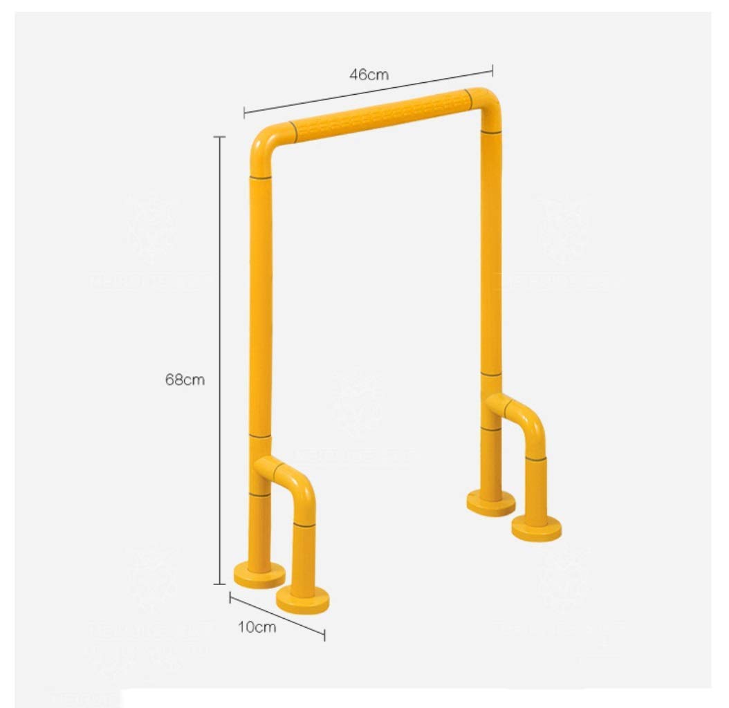 Robusta Barra di Sicurezza per Doccia, per Vasca da Bagno, Barre di Sicurezza per Bagno, WC, Gambe in Nylon, WC, Orinatoio, Anziani, Corrimano Debole, Ventosa, Barra di S