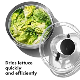Oxo Good Grips 1071497 Essoreuse à Salade Inox