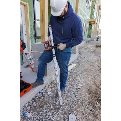 Image of Johnson Level & Tool JLR300-UNV-RG Universal Green & Red Rotary Laser Detector, Dual Sided Detector, LED Backlit Display