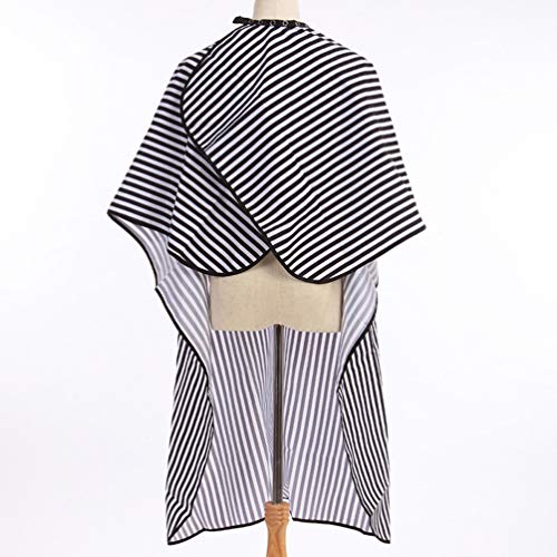 Capa de corte de cabelo Lurrose Avental profissional de cabelo à prova d'água Cortado de cabelo Cap