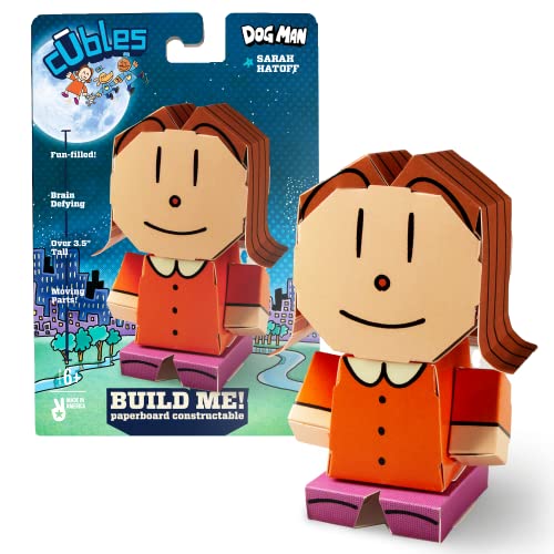 Image of CUBLES Toy Building Set, 3D Puzzle Meets Origami Kit, STEM Toys - The Dog Man Series - Sarah Hatoff