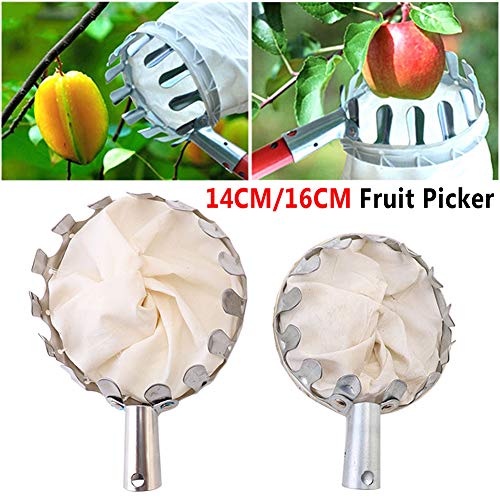 image for Tookie Fruit Picker Head Basket, Fruit Picking Tool with Basket, Orang