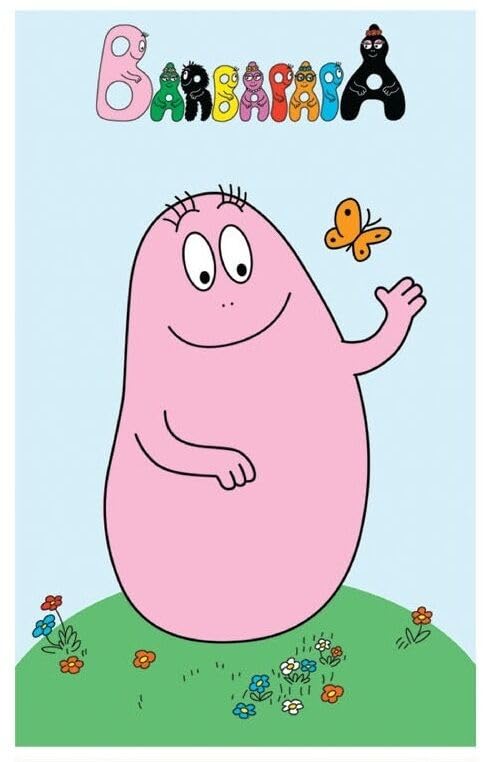 Barbapapa Tapis original XXL 80 x 50 cm
