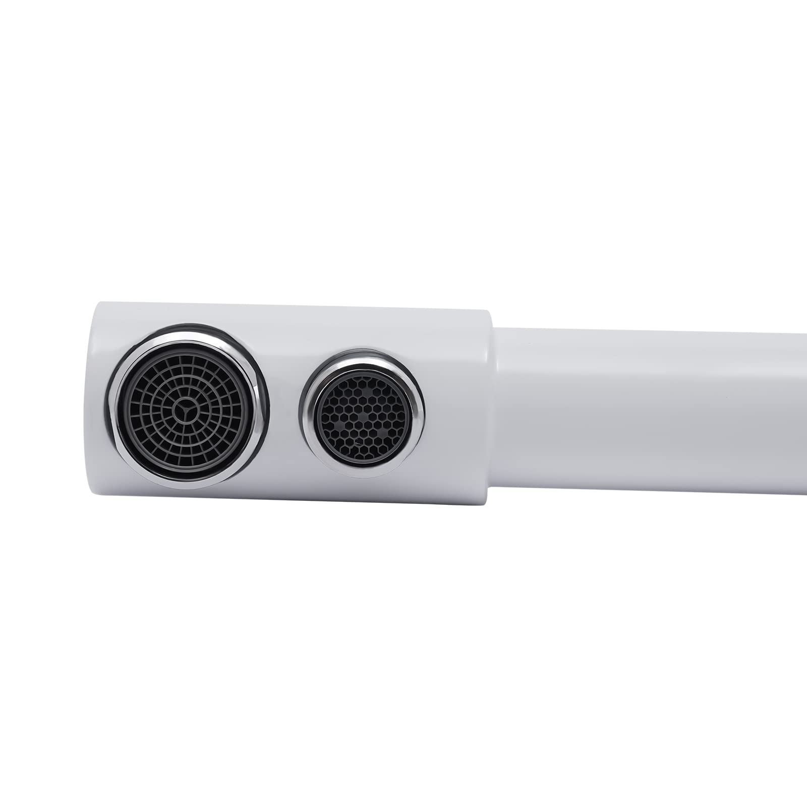 3 Wege Küchenarmatur 360° Drehbar Küchenarmatur Adjustable Temperature Weiß Mischbatterie Trinkwasserhahn Küche Wasserhahn Chrom Küchenarmatur Wasserhahn Wasserfilter Spüle Mischbatterie