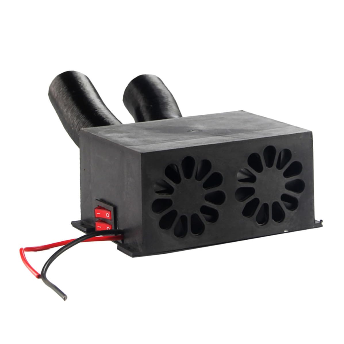 MAGICLULU 12v Autoheizlüfter mit Kunststoffgehäuse Schnelles Erwärmen und Schnelles Auflösen von Nebel Tragbarer Windschutzscheiben Entfroster für Winter im Auto Zufällige Zufällige Farbe