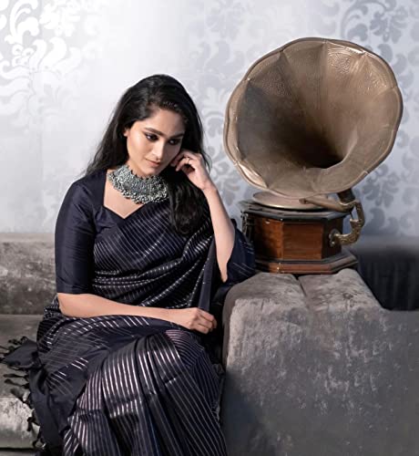 Image of Flosive Women's Banarasi Silk Saree