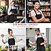 Utopia Kitchen 10 Pack Bib Apron, Unisex Adjustable Aprons with 2 Pockets, Waterdrop Resistant Cooking Kitchen Chef Apron for Men Women