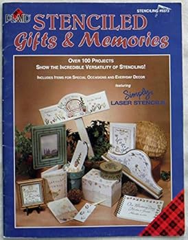 Paperback Stenciled Gifts & Memories Book