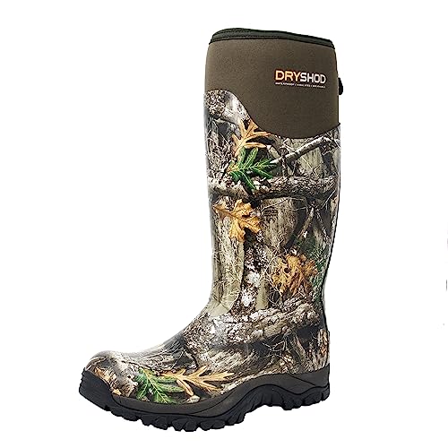 Dryshod Ridgeview Men's Realtree Edge Camo Hunting Boots |Waterproof | Insulated |RGV-MH-RTE