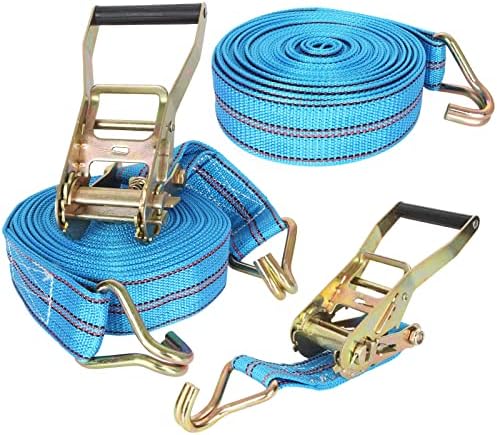 MaXpeedingrods Cinghie Di Ancoraggio 10 Pezzi - 5000kg, Con Cricchetto E Ganci, Per Trasporto Sicuro - Foto 5